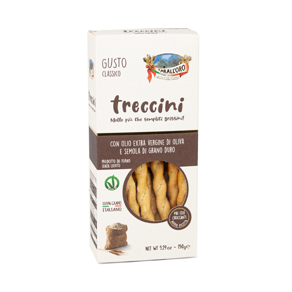 Treccini olivové tyčinky 150g Tarall´oro